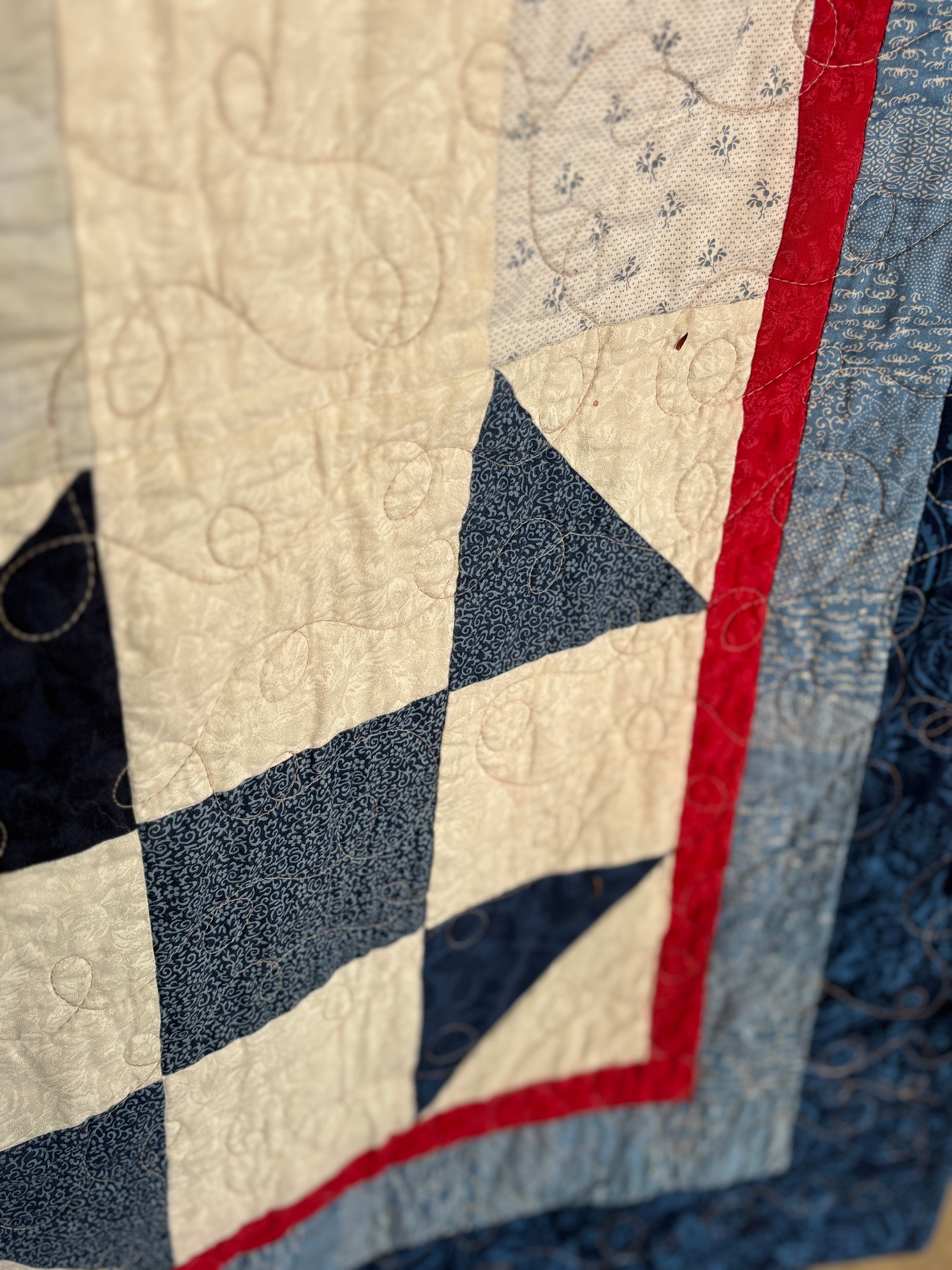 New England vintage quilt
