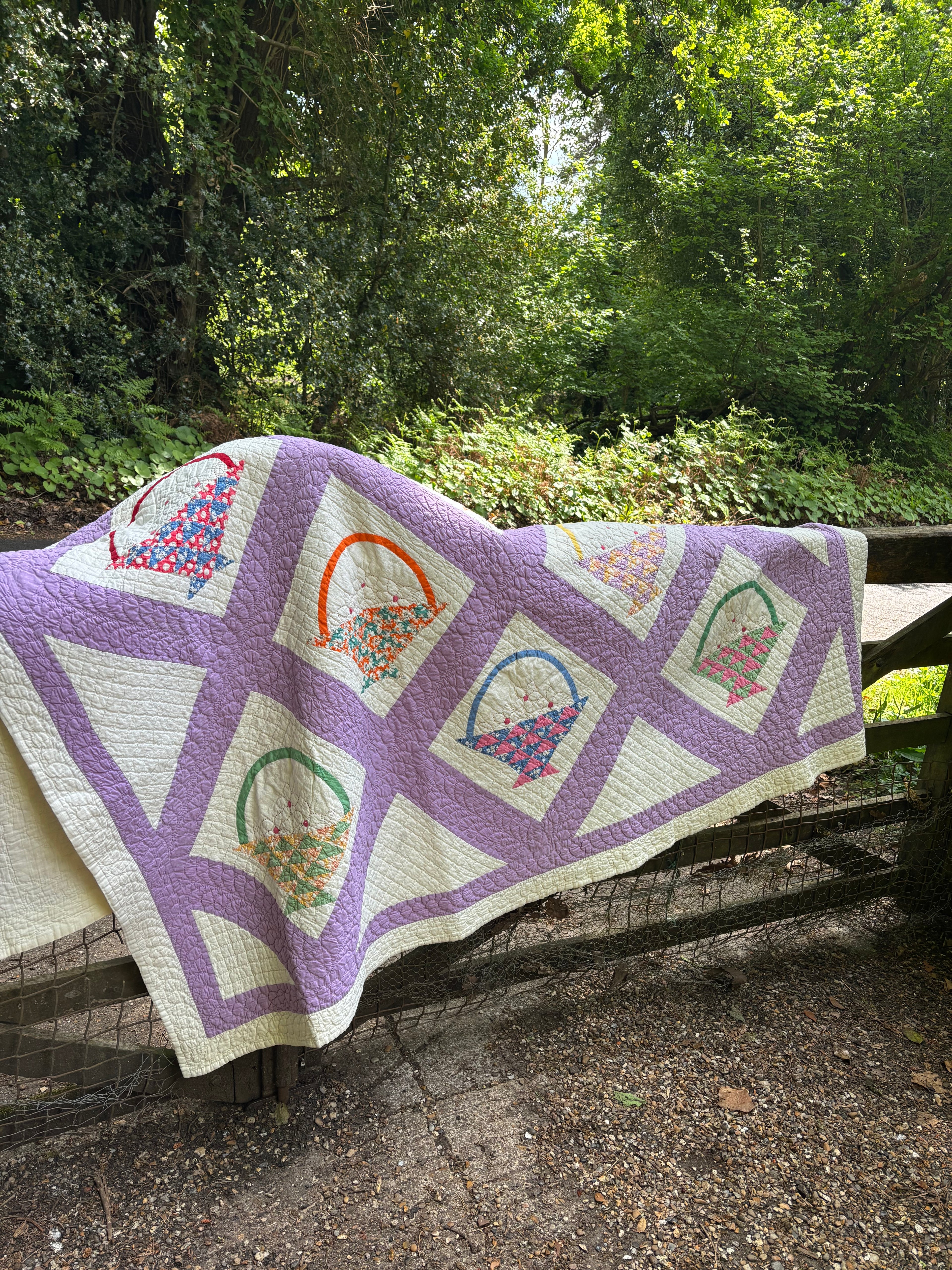 Pennsylvanian basket quilt