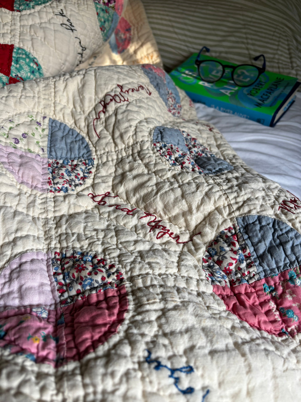 Antique friendship quilt