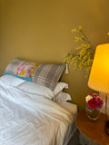 Antique Kantha long bolster