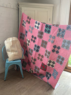 Antique American farmhouse quilt