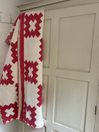 Large antique ‘chimney sweep’ quilt
