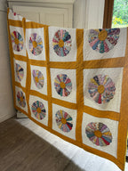 Dresden plate quilt
