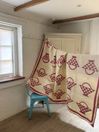 Antique ‘basket’ quilt
