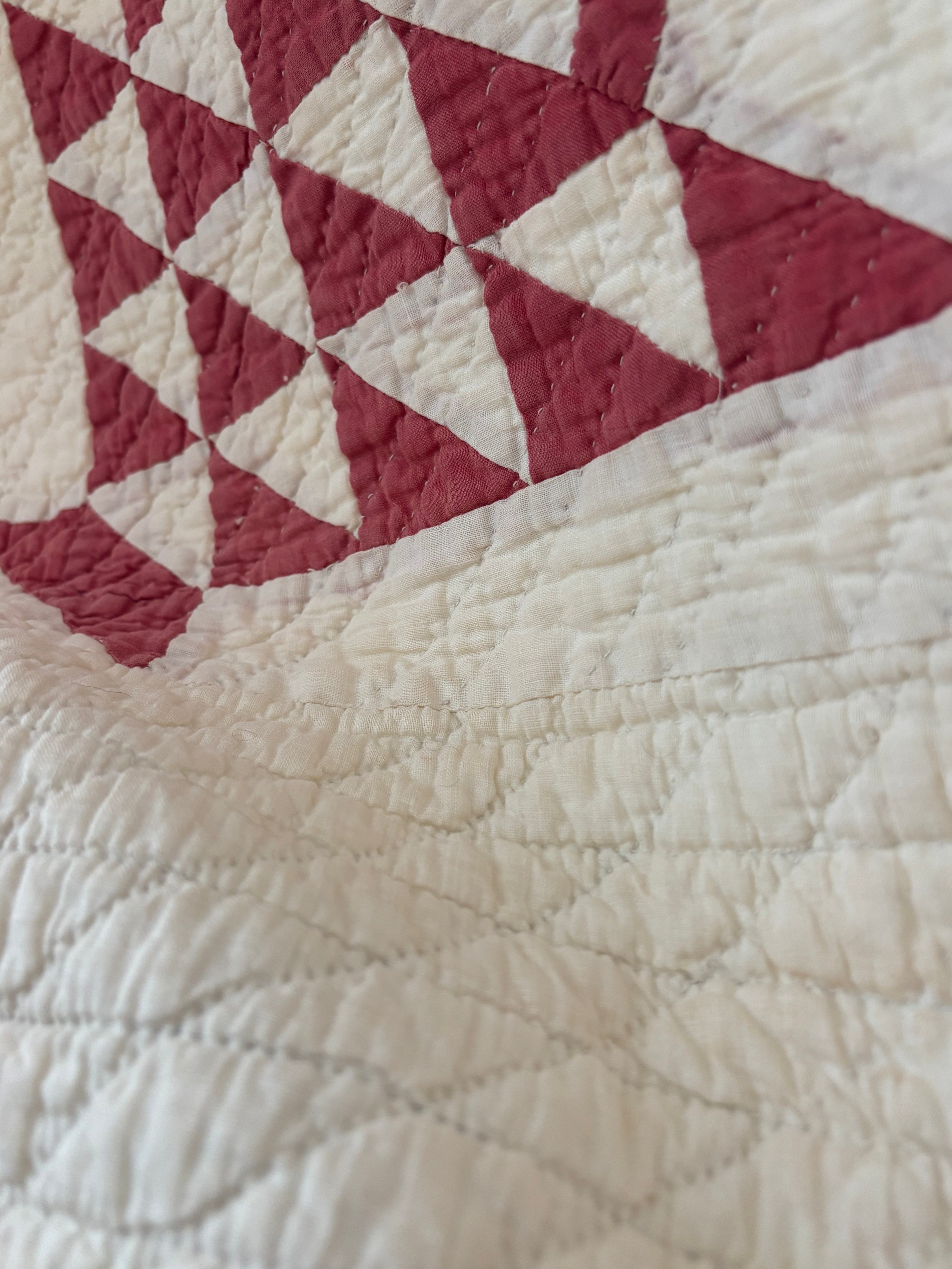 Antique ‘basket’ quilt