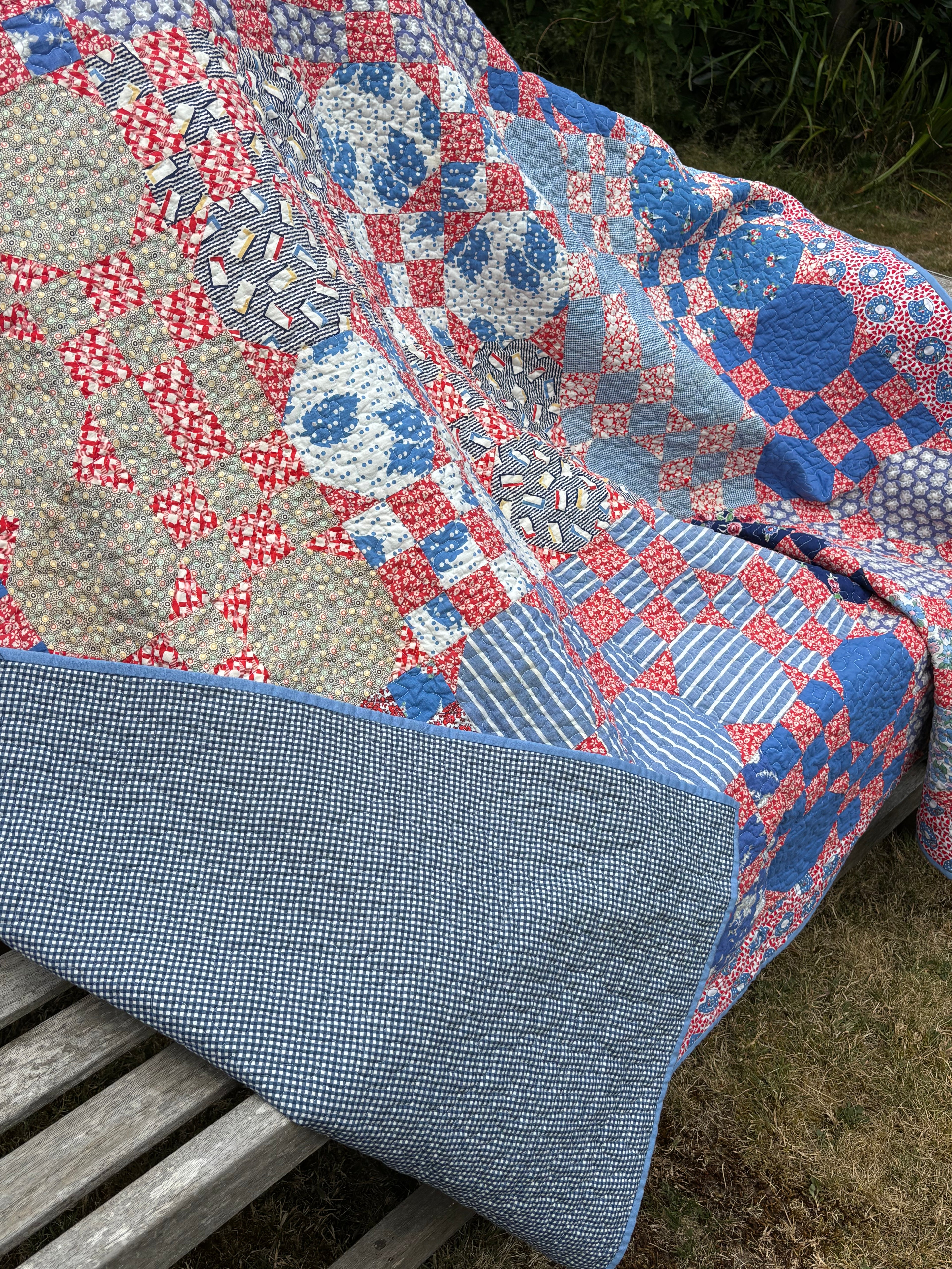 Remade 1950’s quilt