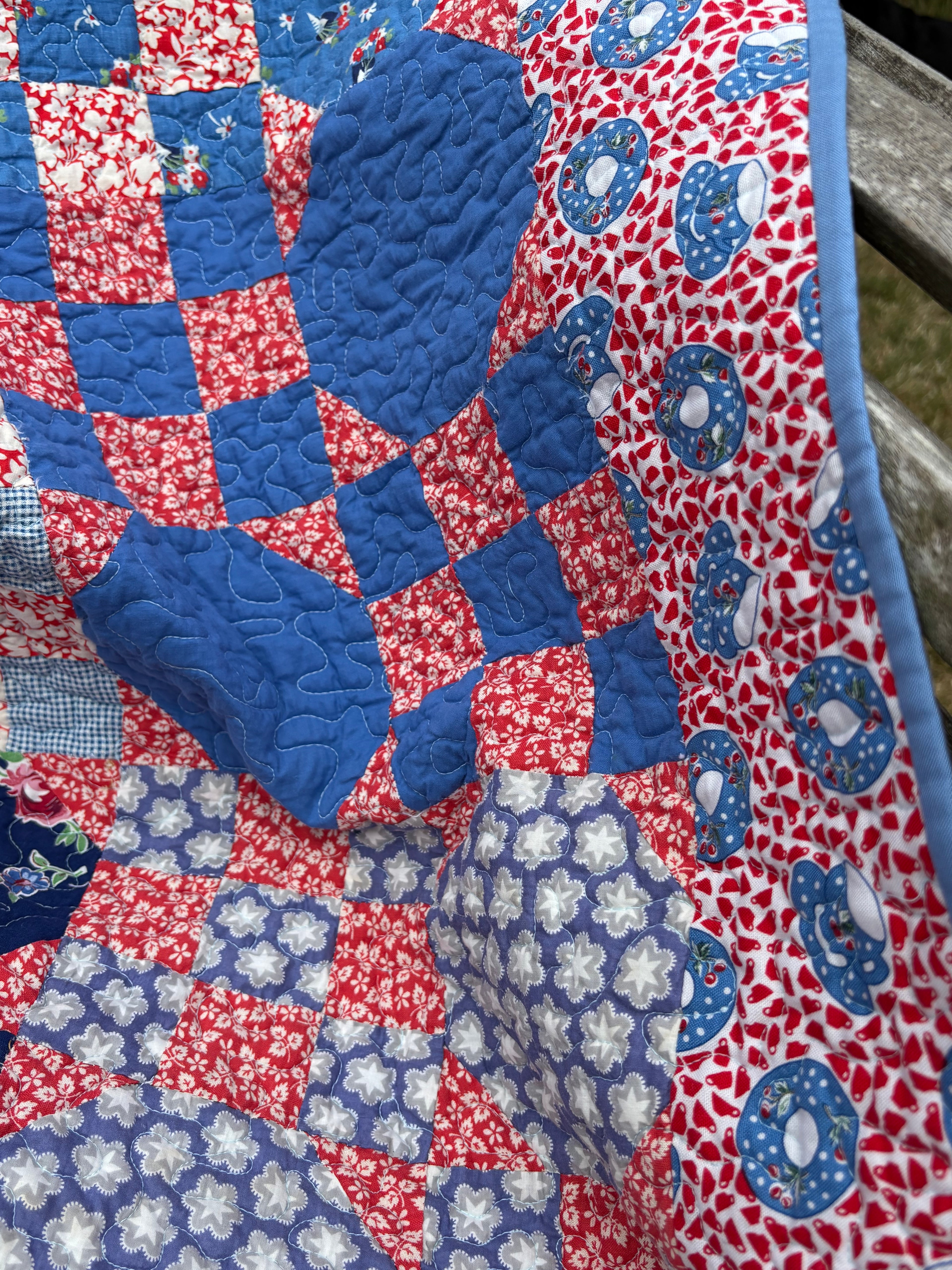 Remade 1950’s quilt