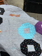 Contemporary king quilt